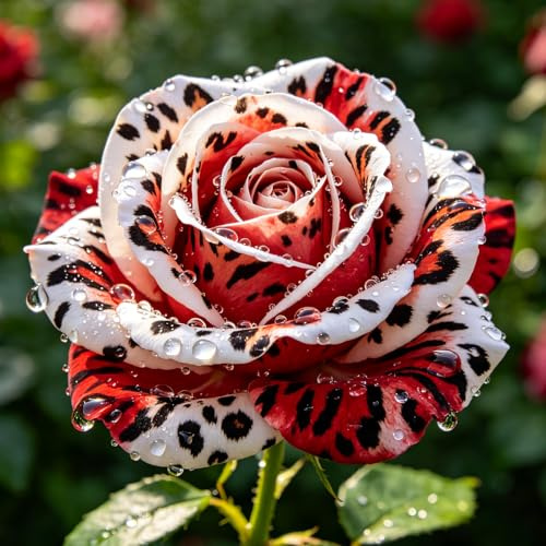 Rose-Resistenti Perenne,Profumate,Colori vivaci,Splendida ornamentale per giardini,Ottima per l'esposizione,Adatta ai principianti-1Rizomi-F