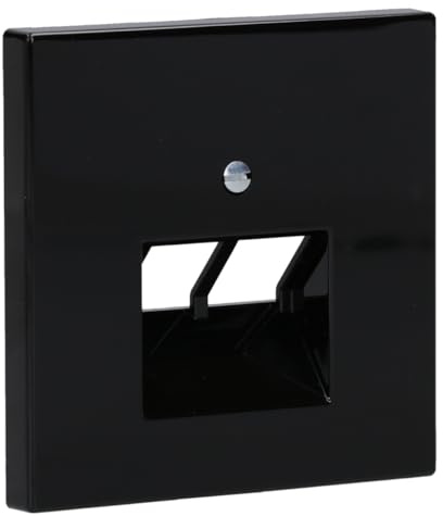 JUNG LS969-2UASW Doppel-UAE-Abdeckung Schwarz Serie LS