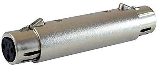Audibax ADP8 Adaptador XLR Hembra a XLR Hembra