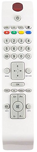Genuine White RC3902 / RC-3902 TV Remote Control for Specific Bush Models