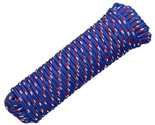 10mm x 30m de Corde tressée polypropylène Polyvalent pour Le Jardinage Camping