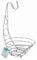Ashley Housewares Ashley BB-FP176 Fruit Bowl and Banana Hanger-Chrome, Silver, Medium