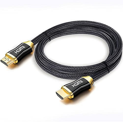 ZENO 4K HDMI Cable 4K@60Hz High Speed HDMI 2.0 Cable UHD ARC 3D 18Gbps Ethernet Video Ultra HDMI Cable Compatible with Xbox Series S, Blu-ray Player, DVD, PS5, PS4, PS3, Soundbar Monitor (0.5M)