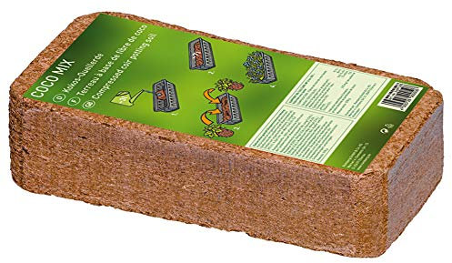 Romberg Terriccio di cocco (realizzato in fibra di cocco schiacciata e pressata, produce circa 7-8 litri di terra, facile applicazione) 24091205, marrone