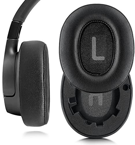 Cuscinetti auricolari di ricambio per cuffie JBL Tune 700BT 700BTNC 750 BT 750BTNC (nero)