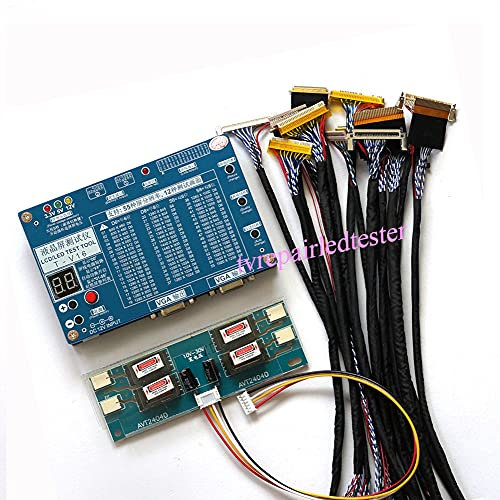 Computer Laptop TV Repair Tool LCD/LED Test Tool Panel Tester T-V16 Support 7-84 Inch 12 Pcs Screen Line Supports 55 screens