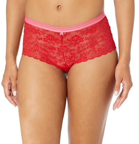Freya Women's Offbeat Short Brief Bikini Style Underwear, Chilli Red, XS