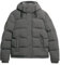 Superdry Herren EVEREST SHORT HOODED PUFFER A4 – gepolstert, Charcoal,