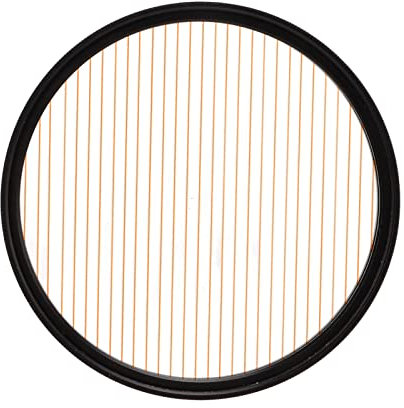 Gold Streak Digitalkamera-Objektivfilter für– Hochauflösender Anamorpher Effektfilter für Filme und Fernsehen – Hochwertiger Rahmen aus Optischem Glas und Aluminiumlegierung –