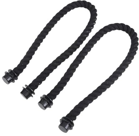 Klassische Mini Griff Seil mit Leinwand Einsatz Wasserdichte Tasche Band für Obag Weibliche Tasche Zubehör, Schwarz-weiches Seil