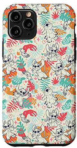 iPhone 11 Pro Disney Lilo & Stitch Patterns (Stitch & Angel) Case