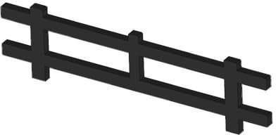 Kaminrost - Passend für Wamsler Kaminöfen inkl. Modellübersicht - Ascherost Kamin aus massivem Stahl - feuerfest & hitzebeständig - Kaminrost Feuerrost Kaminofen Rost [361x95 mm]