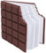 2 stücke Notizblock Schokolade Duftenden Kreative Nachricht Pad Tasche Schreiben Buch Schokolade Memo Pads Schule Schreibwaren Geschenk