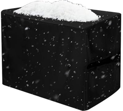 Abdeckung für Poolheizung, universeller Schutz für Wärmepumpe mit Zugang zum Schlauch, Klettverschluss und witterungsbeständiges Material für den Winterschutz vor