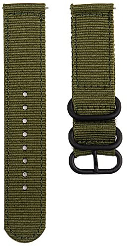 INFRI Nylon-Canvas-Armbänder für Garmin Venu 2 Plus 2s SQ Smartwatch-Armband für Damen Vivoactive 4 4s 3 Handgelenkbänder Correa-Gürtel, For Venu 2, Achat