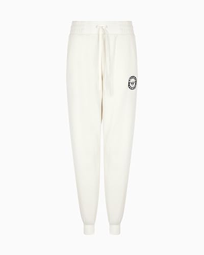 Emporio Armani Damen Fuzzy Fleece Pants Hose