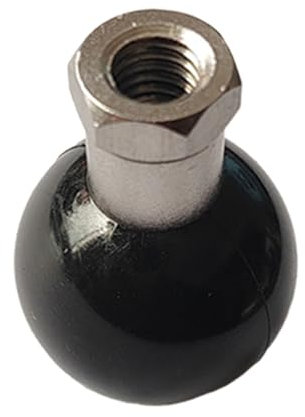 LUOFENG Adaptateur à billes antidérapant de 2,5 cm compatible avec RAM Mount B Taille double bras M6/0,8 cm/0,6 cm Trou fileté Accessoires