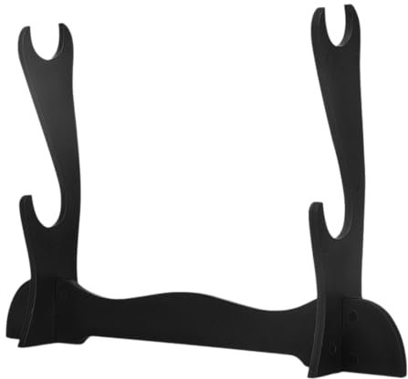 Fiber Porte-épée Japonais rembourré Katana Stand Samurai Display Rack Support All Tanto Sword Tai Chi,2 Tier, pour Épée de Samouraï, Couteau Katana, Wakizashi Tanto, Sabre Laser