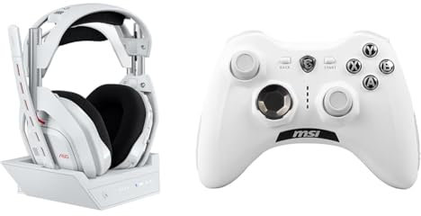 Logitech G Astro A50 & MSI Force GC30 V2 White Kabelloser