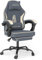 Gaming chair with Footrest Ergonomic with Headrest& Lumbar, Ergonomic Cute Gamer Chair,with Premium Technical Fabric&130kg Portable for Esports/Home Office/Gaming (Adults/Teenagers/Children)