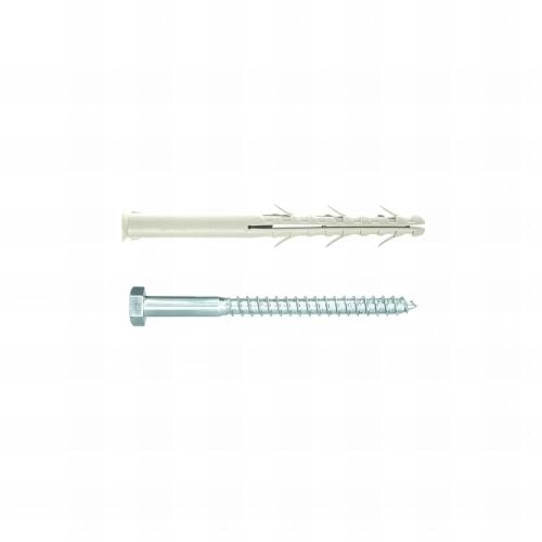 15 Chevilles Charpente - Vis tête hexagonale - Rond - diamètre 16 mm - Longueur 240 mm - Diamètre 16 mm
