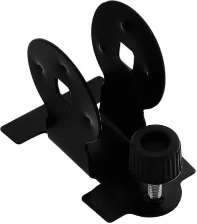 Zusammenklappbarer Notenständer Zubehör mit Blatthalter – Schwarzes Metall Notenbuch-Seitenhalter für Gitarre & Klavier