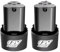 Batteria al litio ricaricabile universale da 12 V e 4000 mAh for avvitatore elettrico, trapano elettrico, mini smerigliatrice angolare, utensili elettrici(4.0Ah 2p)