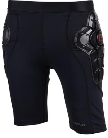 burton - Schutz Snowboard Impact Short Black Damen – Damen – Größe L – Schwarz