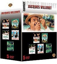 Coffret Jacques Villeret 5 DVD : Effroyables jardins / Les Enfants du marais / Malabra princess / Un crime au paradis / Vipère au poing