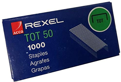 Rexel Swingline Tot COP 1 M Heftklammern (1000) Heftklammern (50 mm, 50 mm, 12 mm)