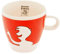 Douwe Egberts Design People, Kaffee Becher, Tee Tasse, Porzellan, Rot, 260 ml