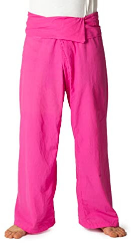 PANASIAM Fisherman Pants Unicolor, Rose, L