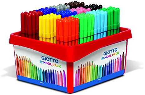 Giotto Turbo Color 5217 00 Fibre-Tip Pens Large Pack of 144