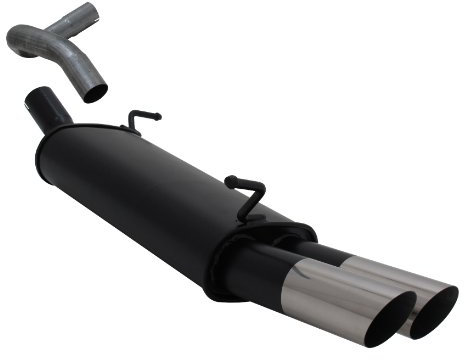Novus Sportauspuff Gruppe N 2x76 MS-Design