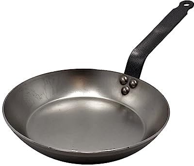 Pentole Agnelli COFE3006PT50 Cacerola de Lyonnaise Sartén de Hierro Pesado, 50 cm