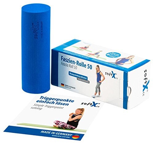 softX Faszien Trainingsgerät Rolle 50, blau, ca. 15 x 5 x 5 cm
