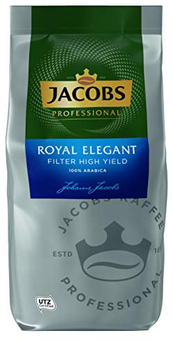 Jacobs Professional Royal Elegant Filterkaffee, 800g gemahlener Kaffee, 100% Arabica, Intensität 3/5, UTZ-zertifiziert