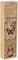 Florilèges Design Scrapbooking-Stempel, kleine Vintage-Etiketten, Holz, Gummi, beige, 5 x 4 x 2.5 cm