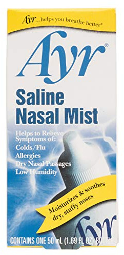 Ayr Saline Nasal Mist Spray, 1.69 Ounce
