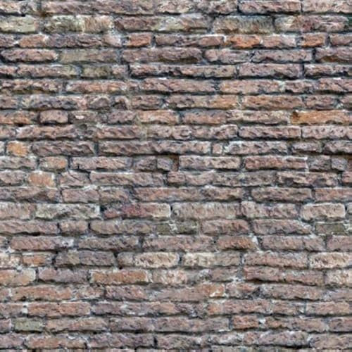 MyTinyWorld Pack of 5 Dolls House Dark Stone Wall Pattern Cladding Sheets