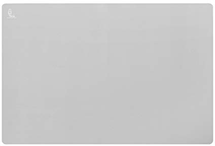 Super Kitchen Extra große Mehrzweck-Backmatte aus Silikon, antihaftbeschichtet, hitzebeständig, rutschfest, Tischmatte, Arbeitsplattenschutz, 50 x 39 cm (kühles Grau)