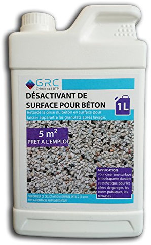 GRC - Disattivante di superficie per calcestruzzo lavato da 2 a 4 mm, 1L