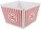 Gem Imports Reusable Large Plastic Popcorn Bowl 21cm