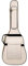 Glenmi Akustikgitarrenkoffer für 40 '' 41 '' Gitarren,Gitarrenkoffer with 0,5 Zoll extra schaumdicke Gitarrentasche mit Nackenkissen(Beige)