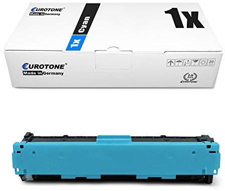 Eurotone Cyan Toner kompatibel für Canon i-SENSYS LBP 662 663 664 MF741 MF742 MF743 MF744 MF745 MF746 CDW Cx, 055H C mit ca. 5.900 Seiten