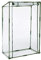 Chicreat Serre à toit incliné avec bâche imperméable, pour balcon et jardin, 150 x 98 x 49 cm