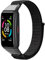 Niboow Correa Compatible con Huawei Band 6/Honor Band 6, Nylon Ajustable Deportiva Repuesto Correa Deportiva Compatible con Huawei Band 6/Honor Band 6-Negro