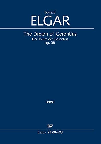 The Dream of Gerontius (Klavierauszug): Der Traum des Gerontius, op. 38, 1900