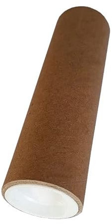 Versand Schutz Aufbewahrungs Hülse Rohr Rolle 10-50cm bis DIN A2 mit Deckel Durchmesser innen 38mm (15cm, A: 1 x 15cm)