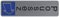 Exacompta - Réf. 67157E - 1 plaque de porte adhésive verticale Poussez - Plaque murale imprimée de signalisation - Sur tous supports - Aspect aluminium brossé - Dimensions : 4,4 x 16,5 cm